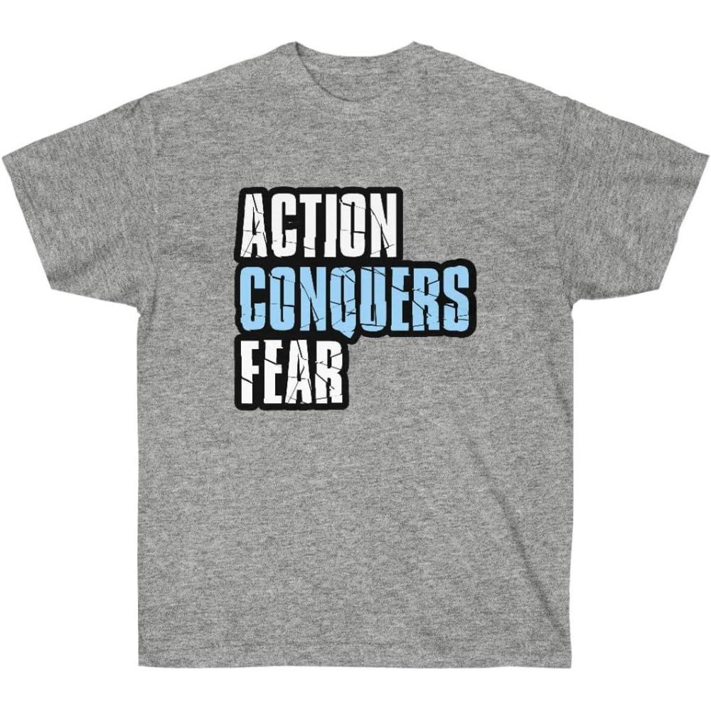 imageAction Conquers Fear TShirtSport Grey