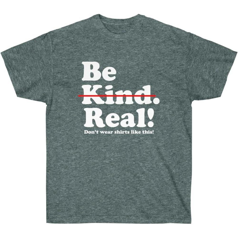 imageBe Kind Real TShirtDark Heather
