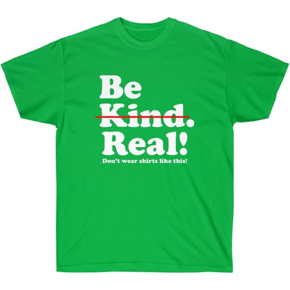imageBe Kind Real TShirtIrish Green