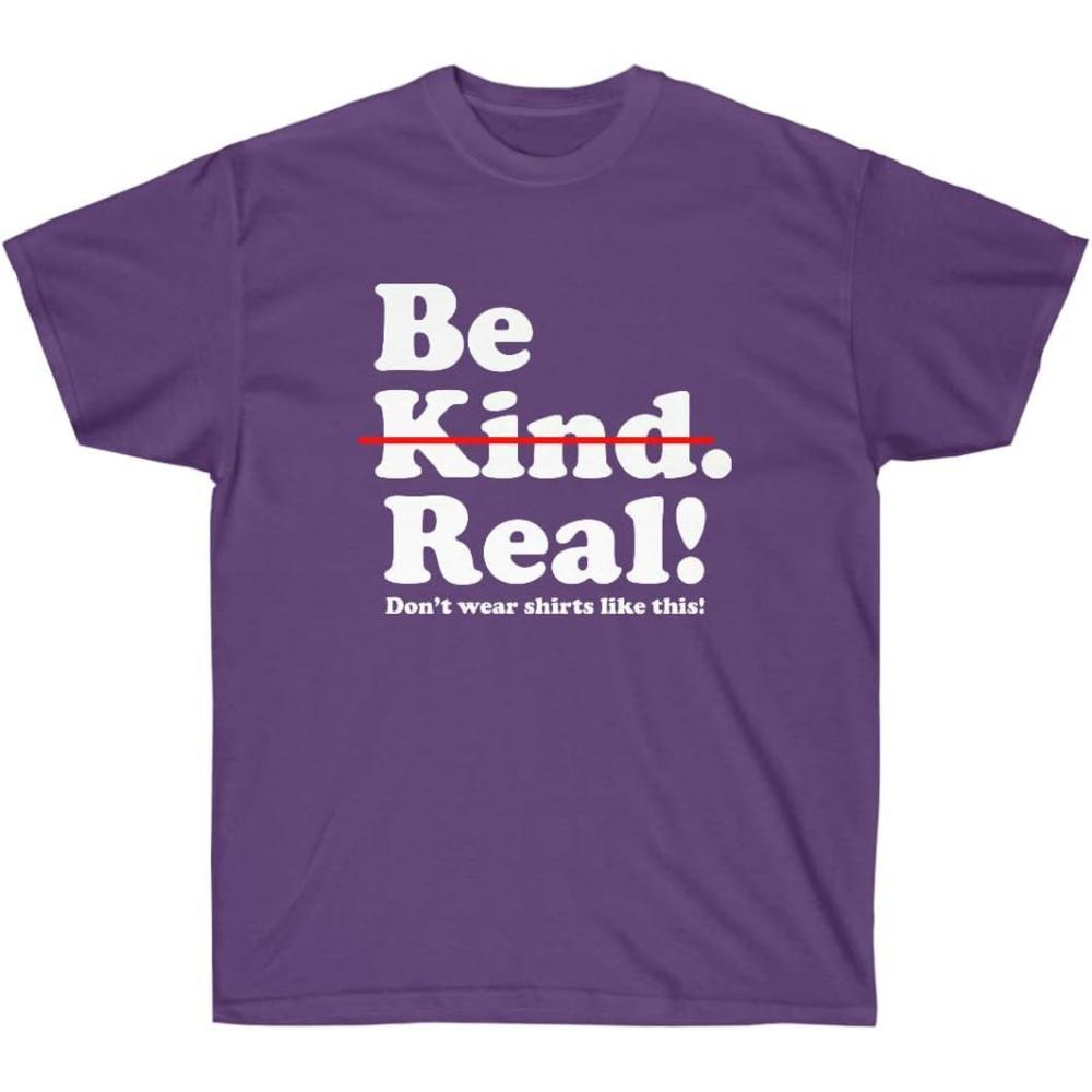 imageBe Kind Real TShirtPurple