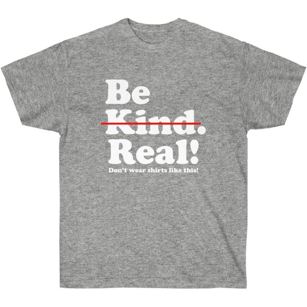imageBe Kind Real TShirtSport Grey