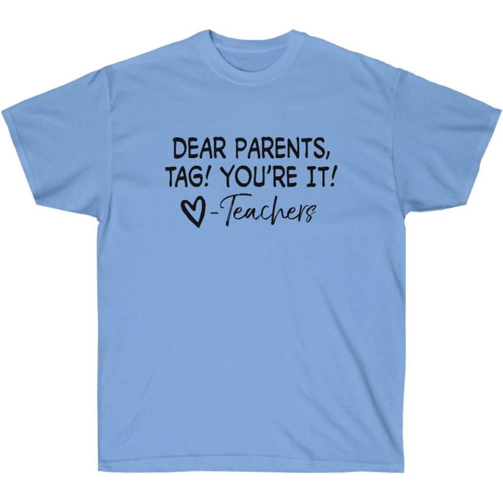 imageDear Parents Tag Youre TShirtCarolina Blue