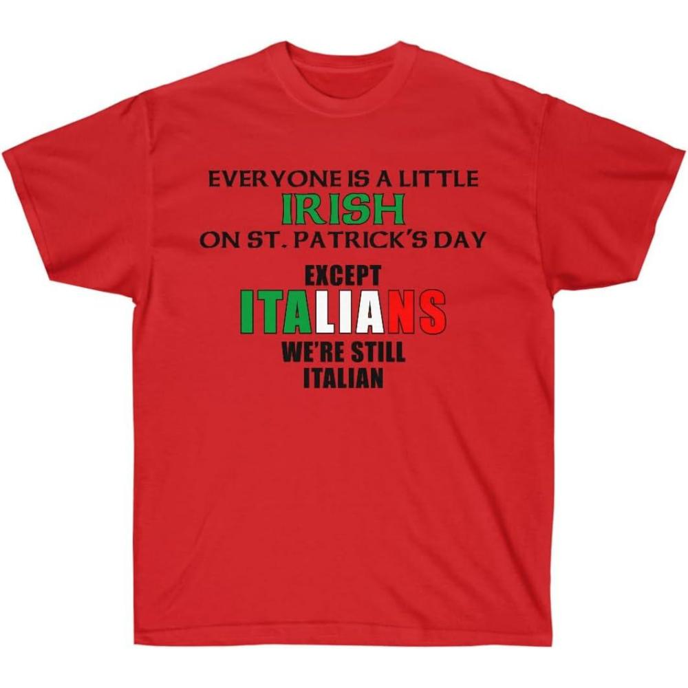 imageEveryone Loves an Irish Girl St Patricks Day Irish TShirtRed