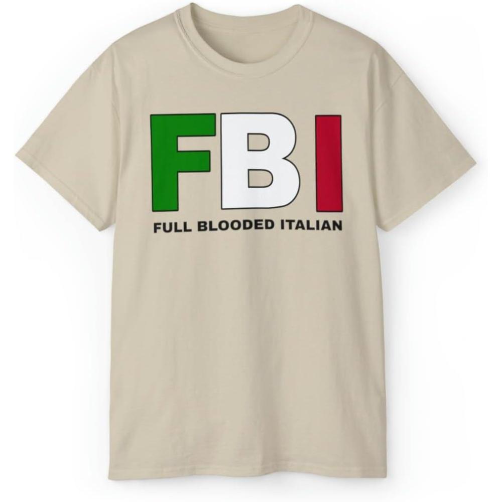 imageFBI  Full Blooded Italians  Italian TShirtSand