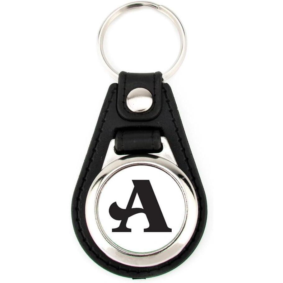 imageGreekgear Acacia Leatherette Teardrop Key Chain