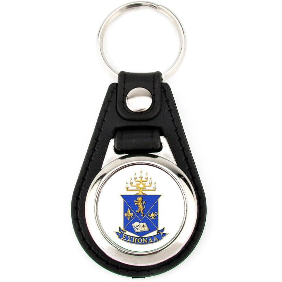 imageGreekgear Alpha Epsilon Pi Leatherette Teardrop Key Chain