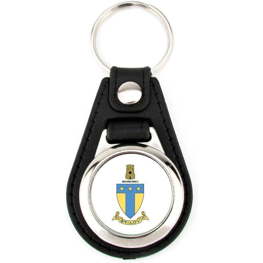 imageGreekgear Alpha Tau Omega Leatherette Teardrop Key Chain