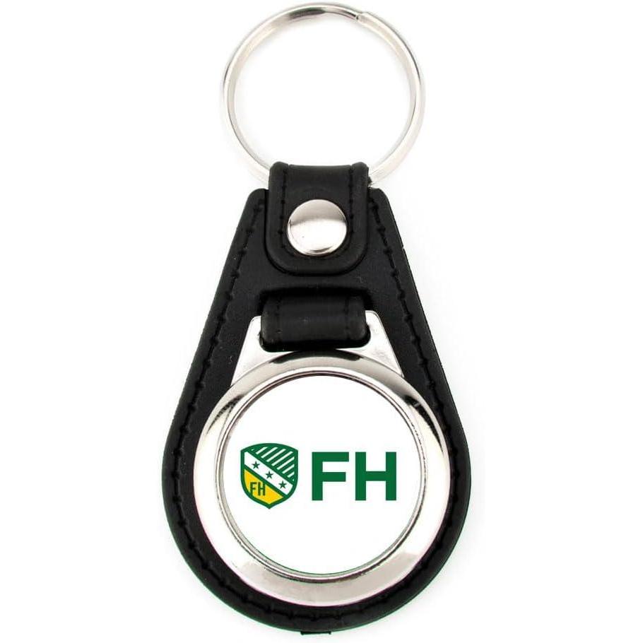 imageGreekgear FarmHouse Leatherette Teardrop Key Chain