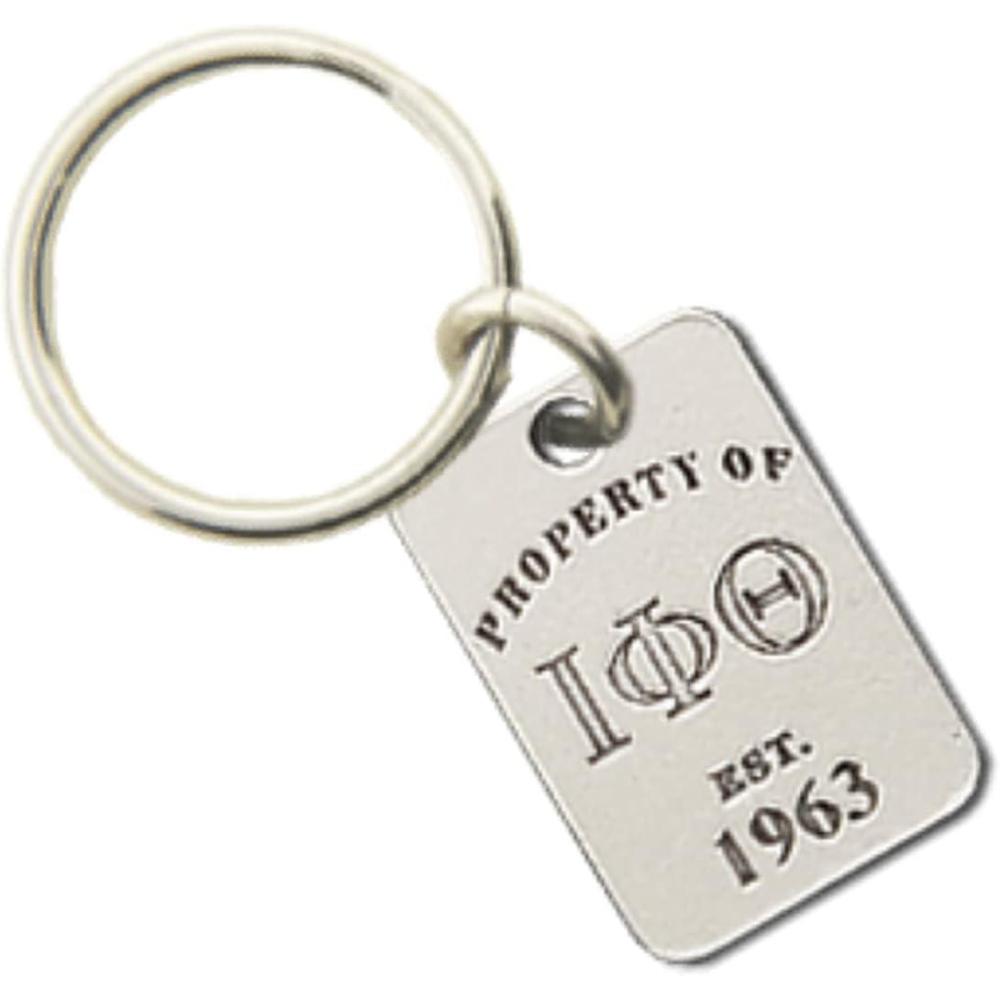 imageGreekgear Iota Phi Theta Property of Tag Keychain