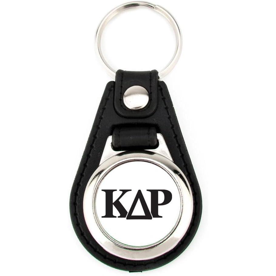 imageGreekgear Kappa Delta Rho Leatherette Teardrop Key Chain