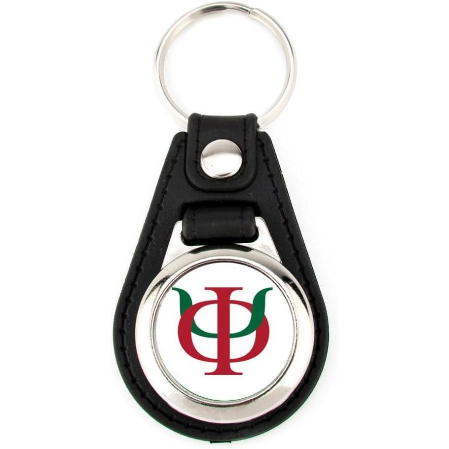 imageGreekgear Phi Kappa Psi Leatherette Teardrop Key Chain