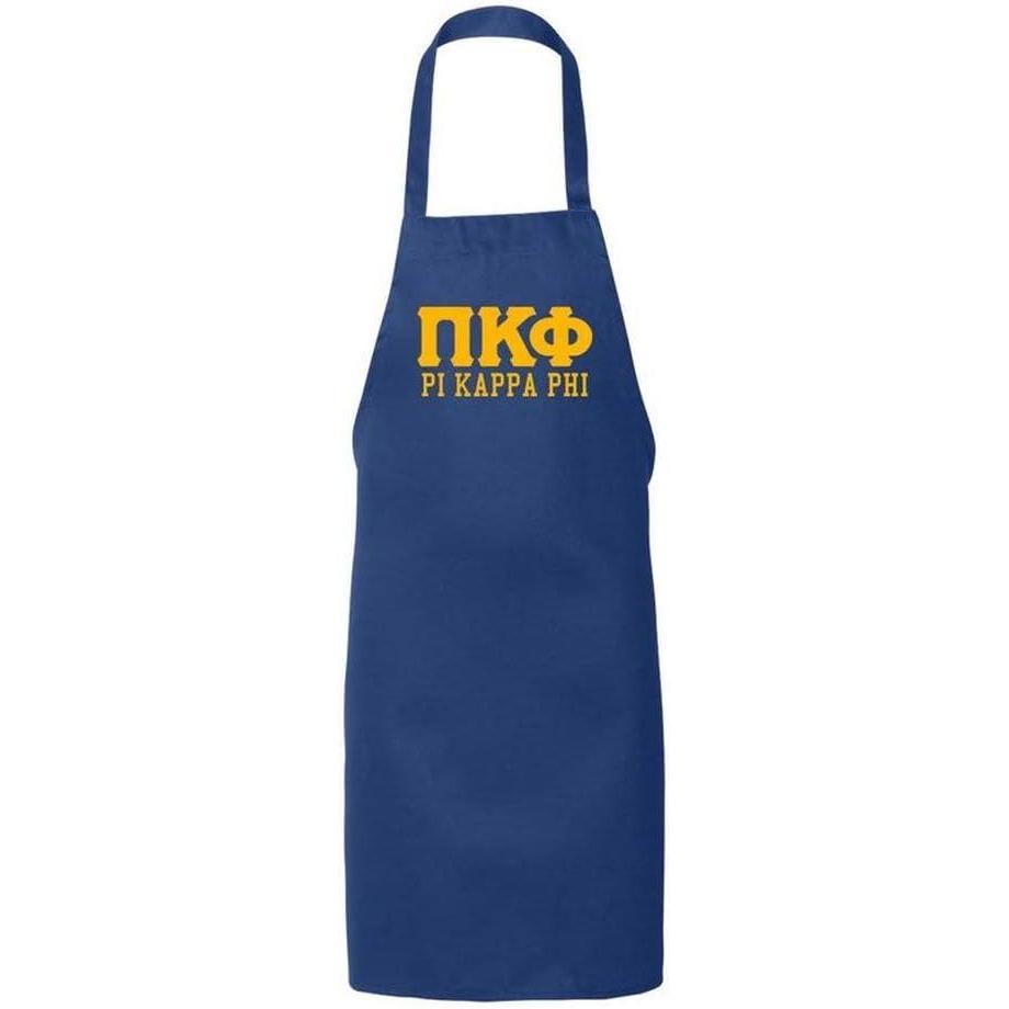imageGreekgear Pi Kappa Phi Large Apron Royal Blue
