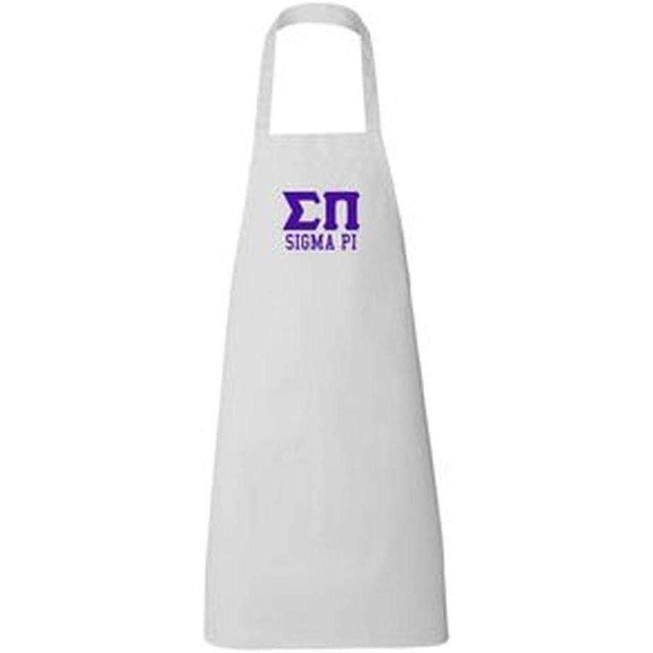 imageGreekgear Sigma Pi Large Apron White