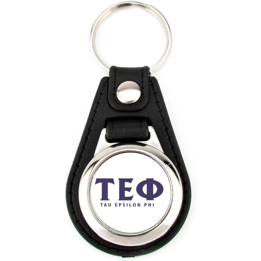 imageGreekgear Tau Epsilon Phi Leatherette Teardrop Key Chain