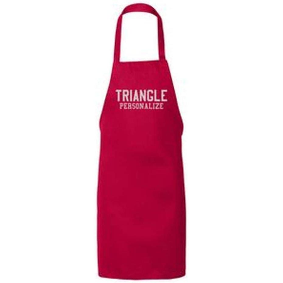 imageGreekgear Triangle Large Apron Red