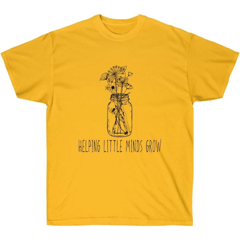 imageHelping Little Minds Grow TShirtGold