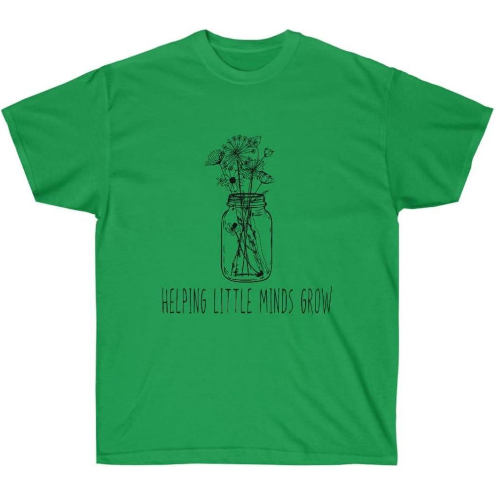 imageHelping Little Minds Grow TShirtIrish Green