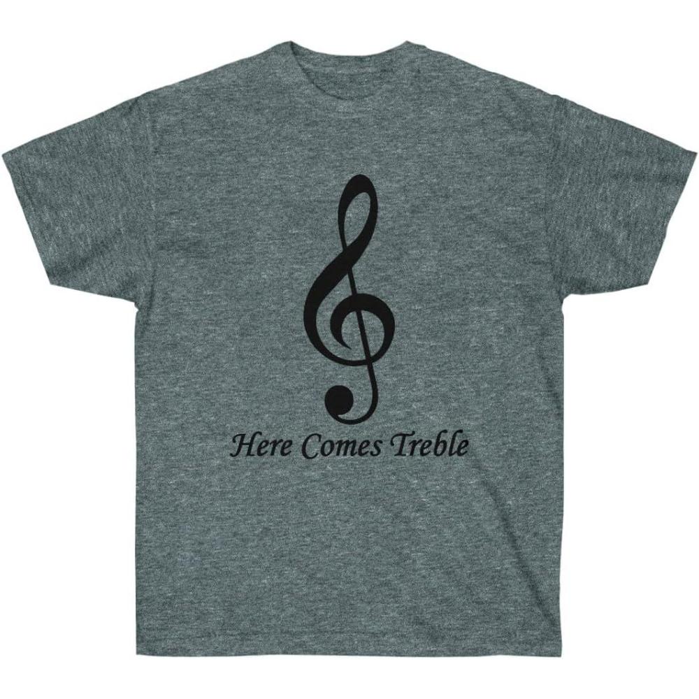 imageHere Comes Treble TShirtDark Heather