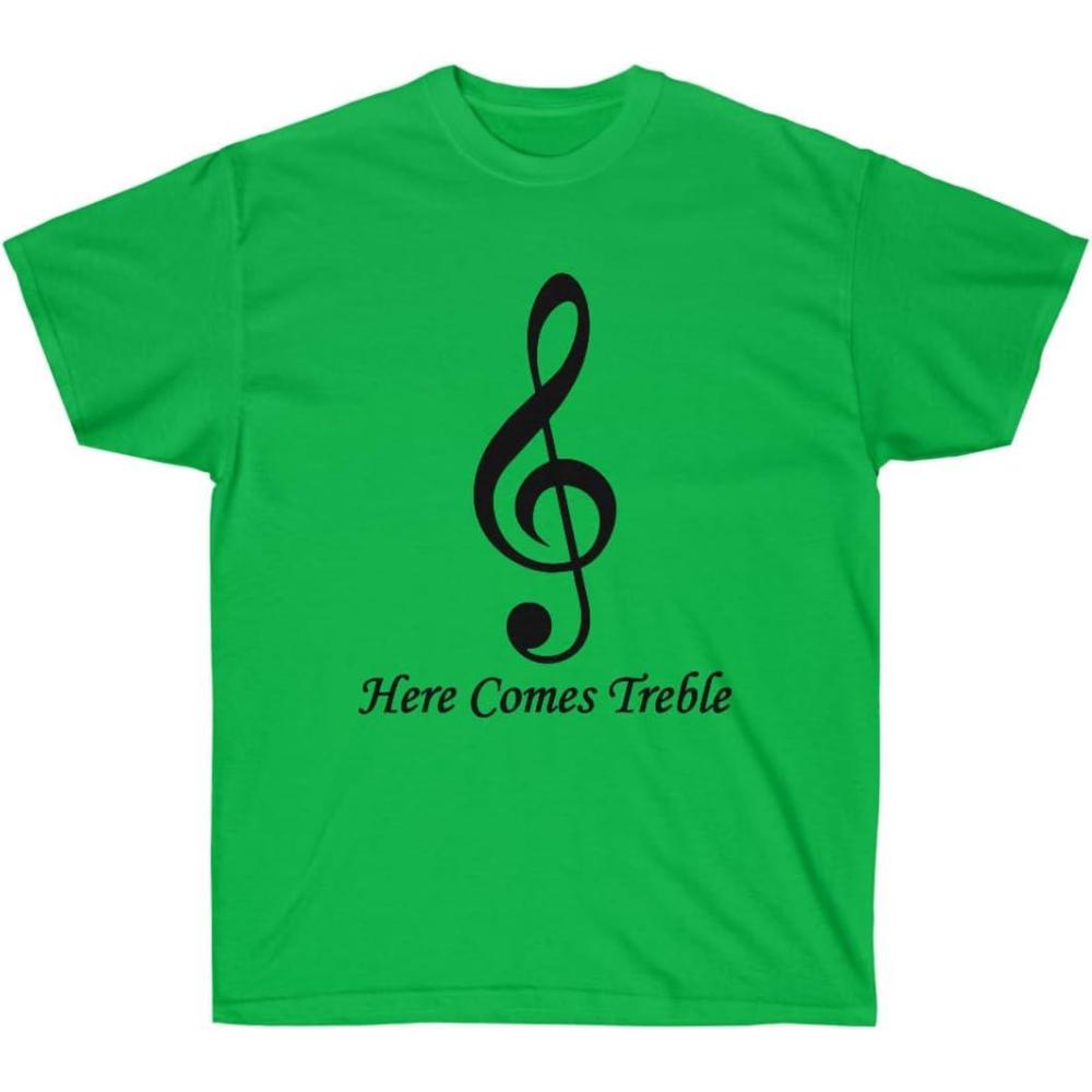 imageHere Comes Treble TShirtIrish Green