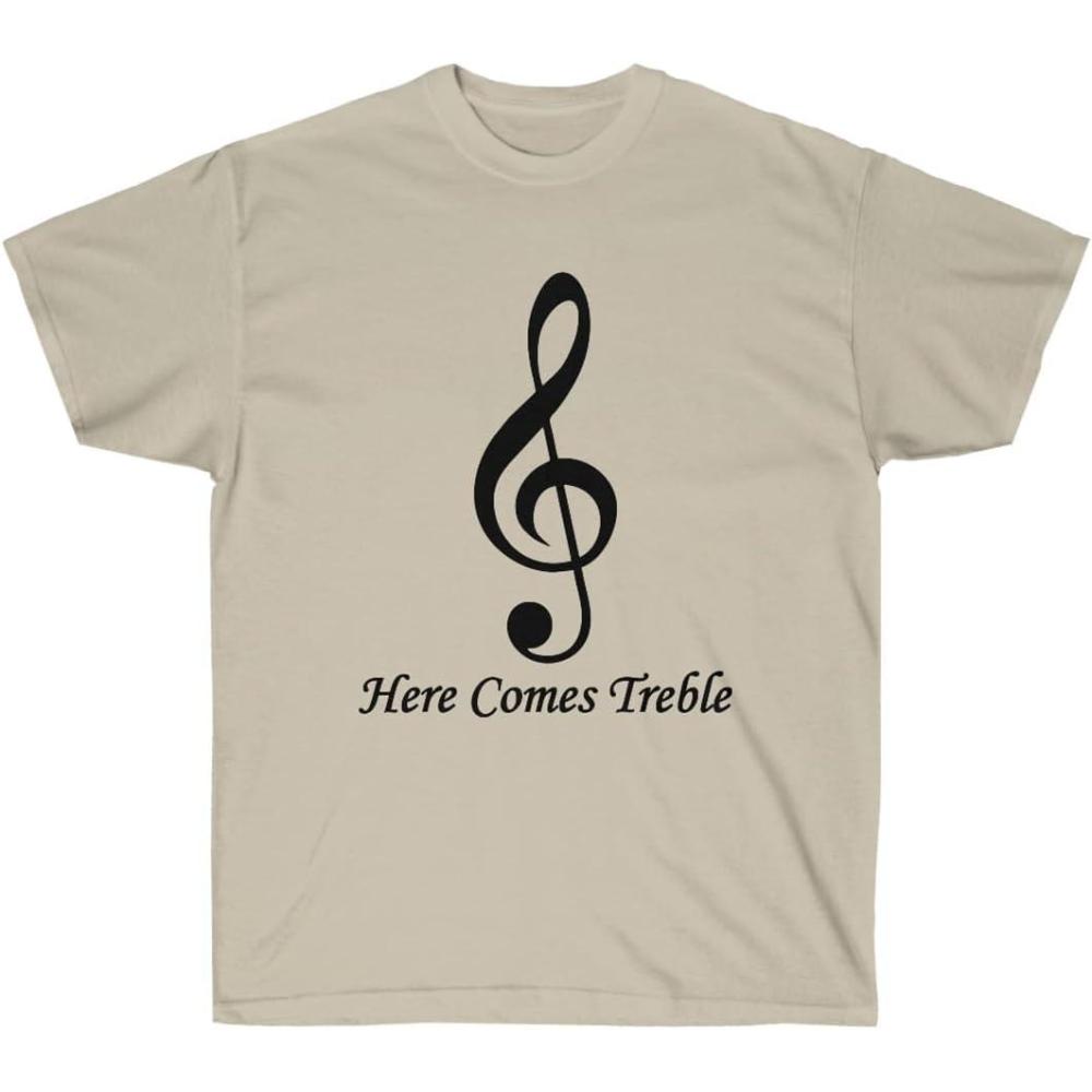imageHere Comes Treble TShirtSand
