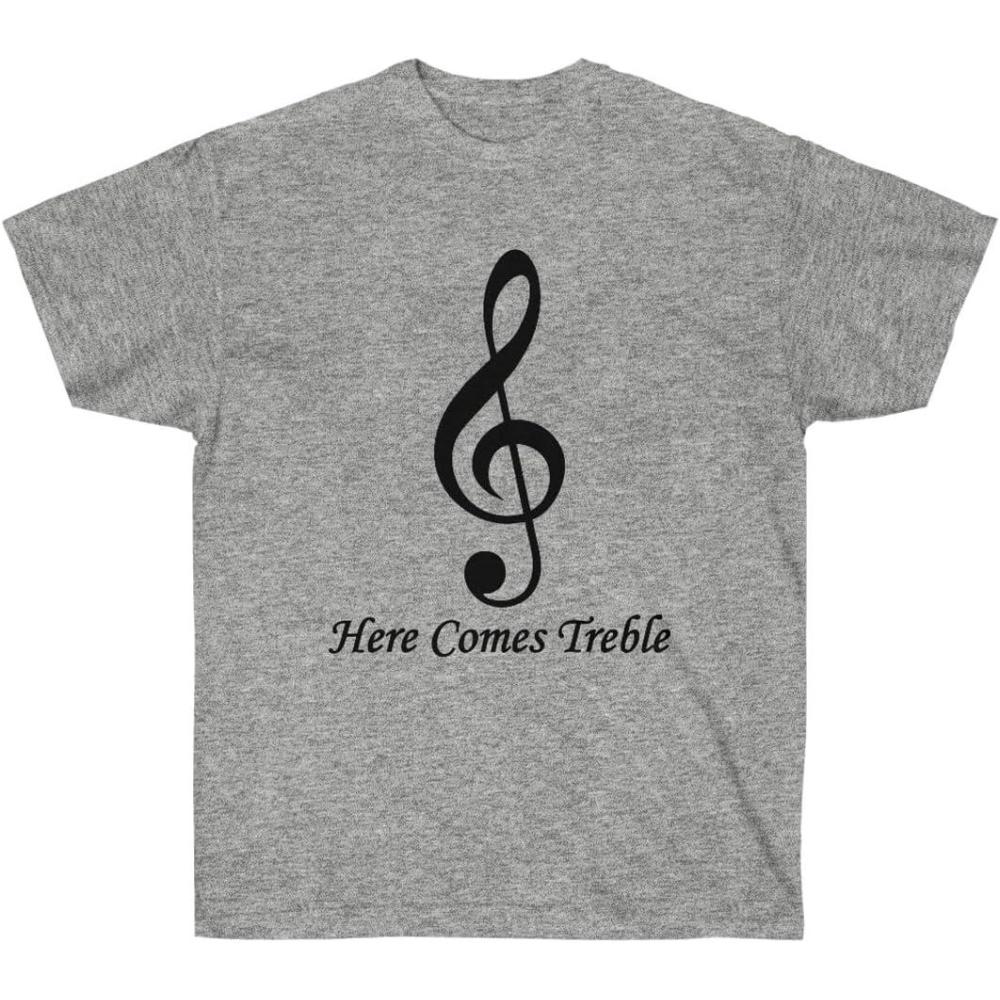 imageHere Comes Treble TShirtSport Grey