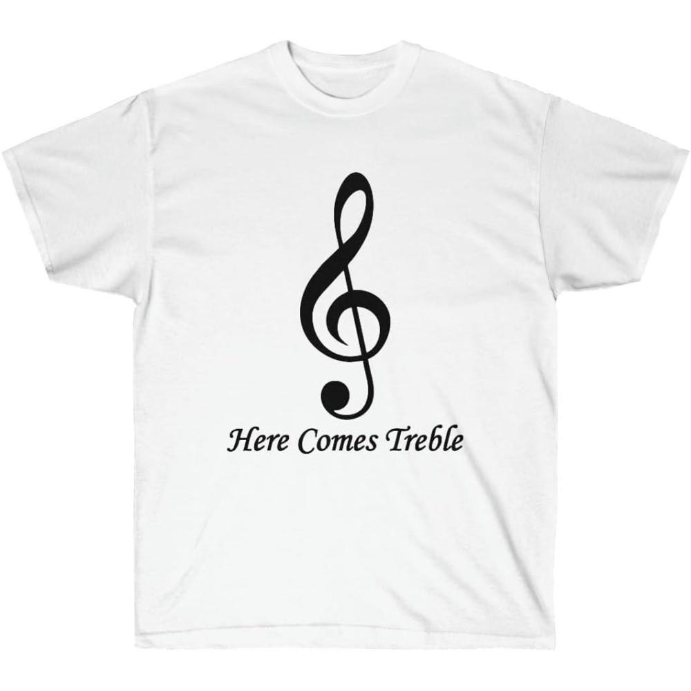 imageHere Comes Treble TShirtWhite