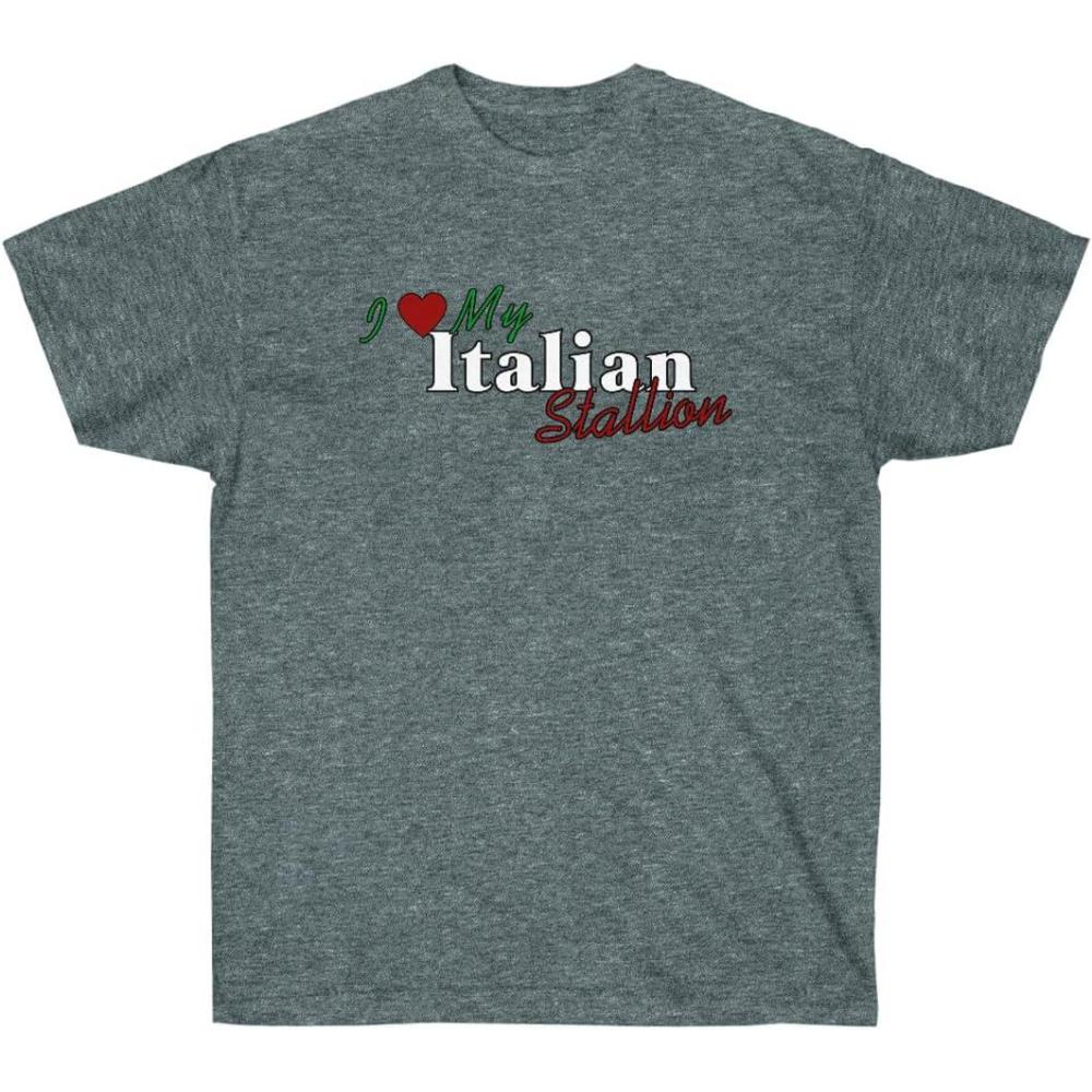 imageI Love My Italian Stallion ShirtDark Heather