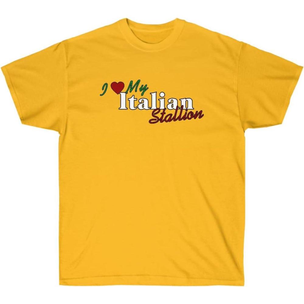 imageI Love My Italian Stallion ShirtGold