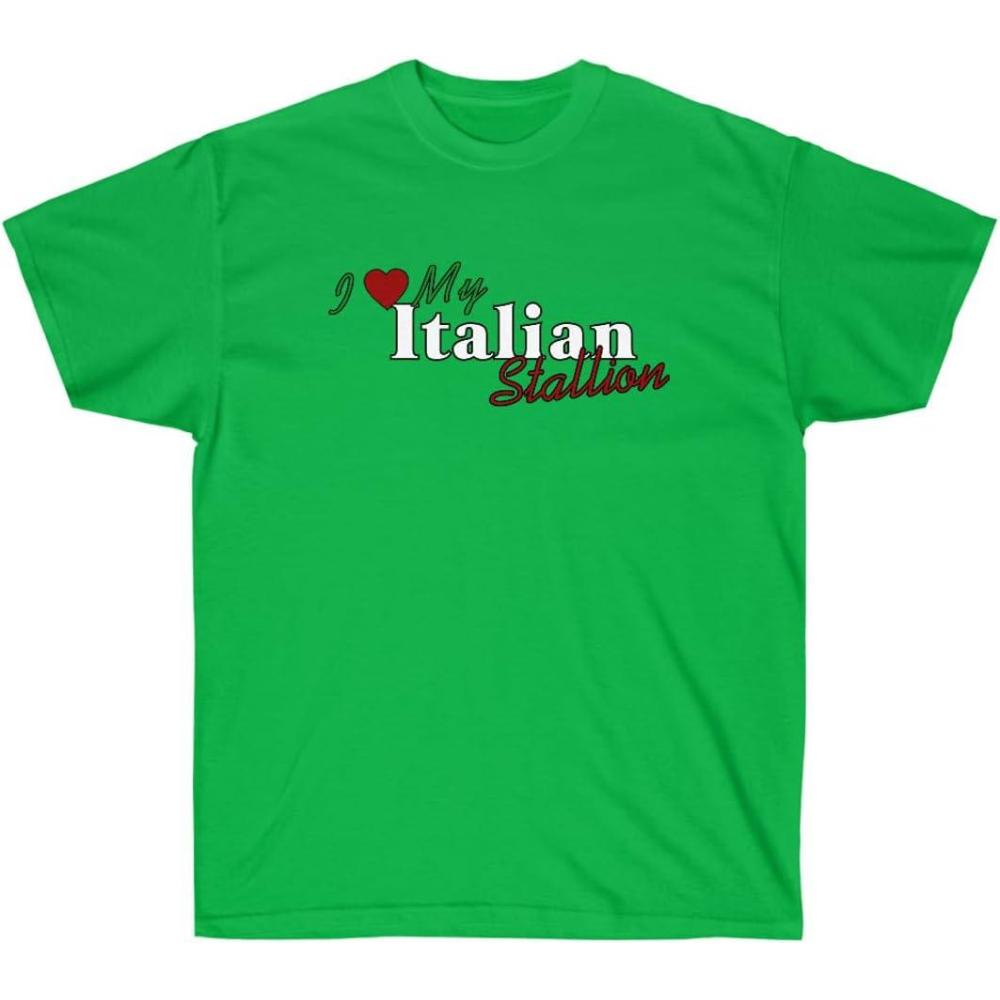 imageI Love My Italian Stallion ShirtIrish Green
