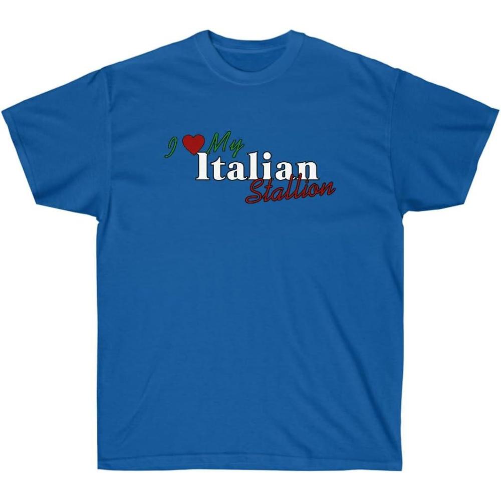 imageI Love My Italian Stallion ShirtRoyal