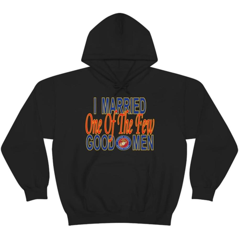 imageI Married One Of The Few Good Men HoodieBlack