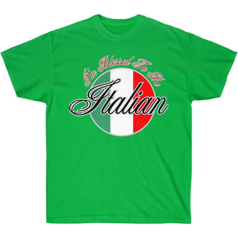 imageIm Blessed to Be Italian TShirtIrish Green