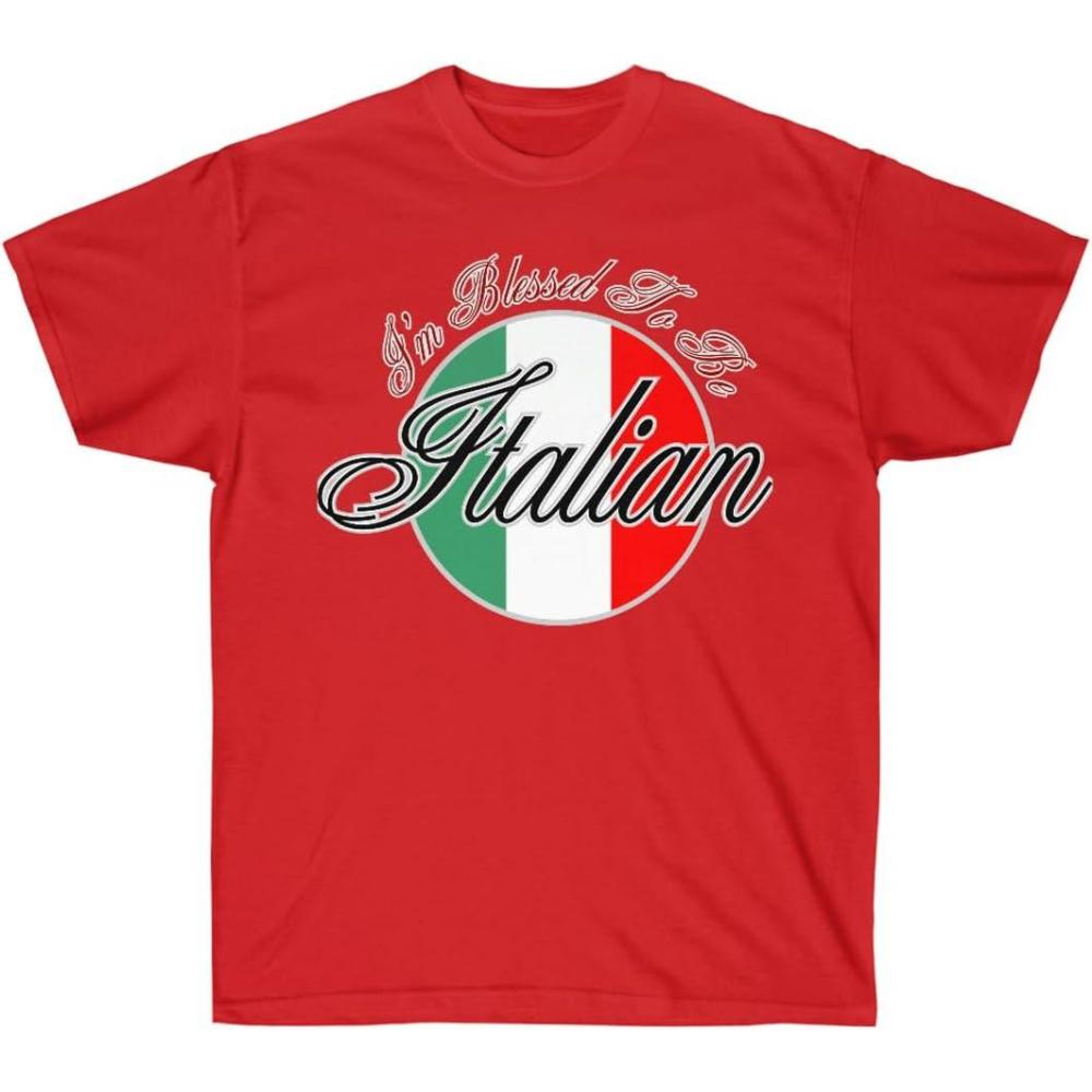 imageIm Blessed to Be Italian TShirtRed