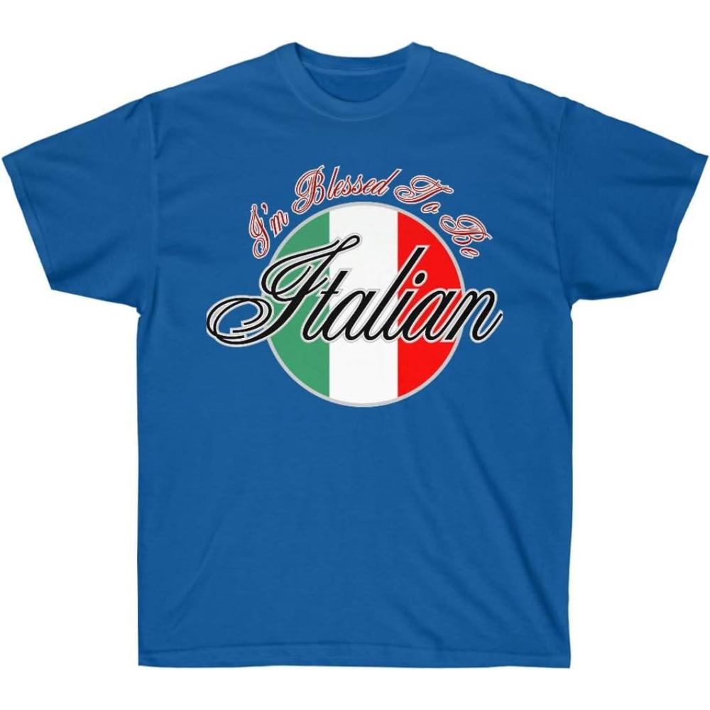 imageIm Blessed to Be Italian TShirtRoyal
