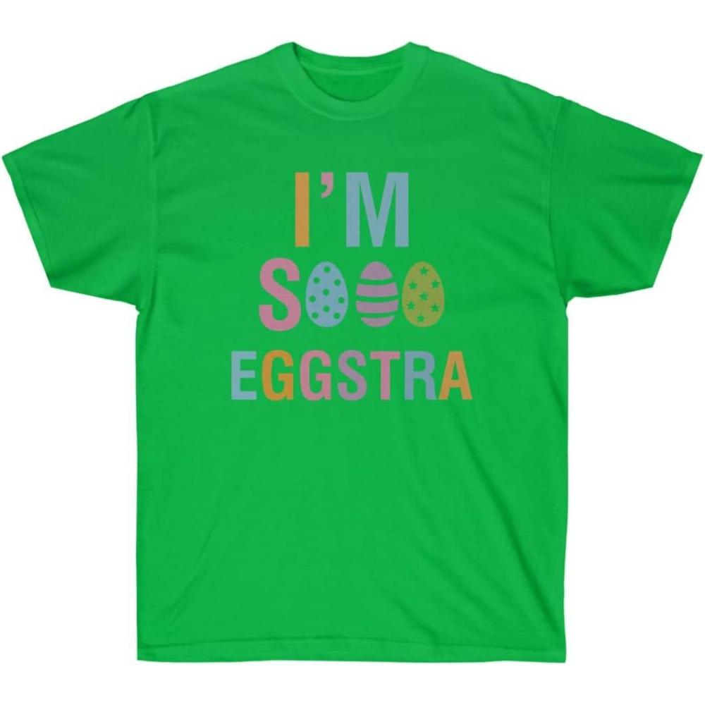 imageIm So Eggstra TeeIrish Green