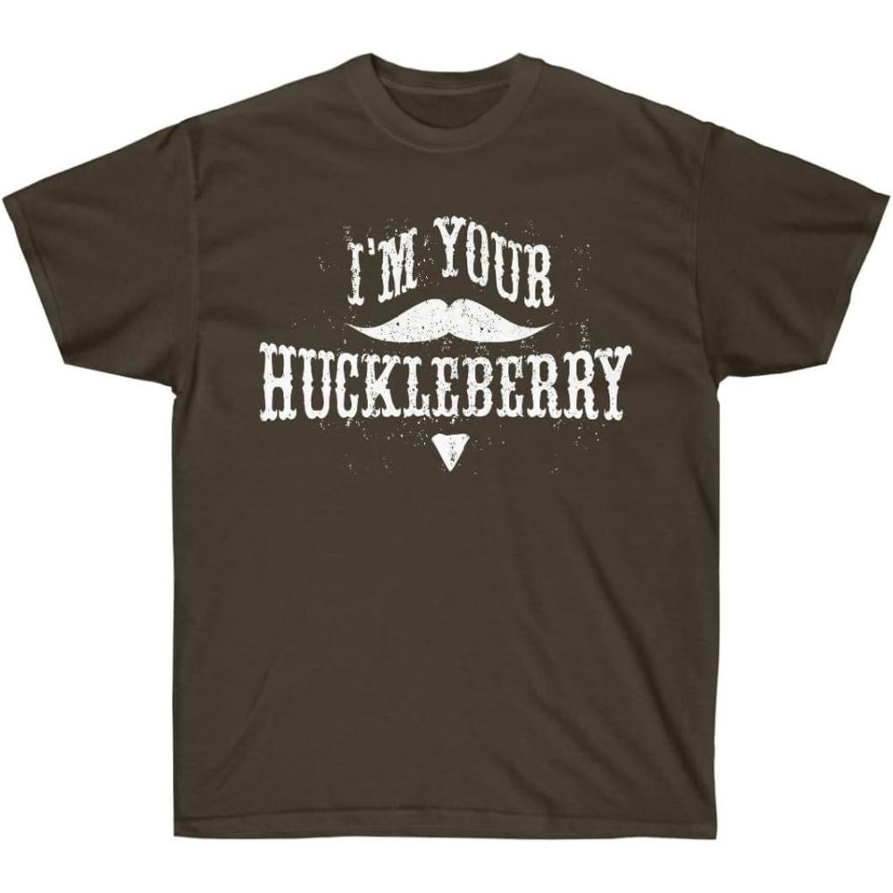 imageIm Your Huckleberry TShirtDark Chocolate