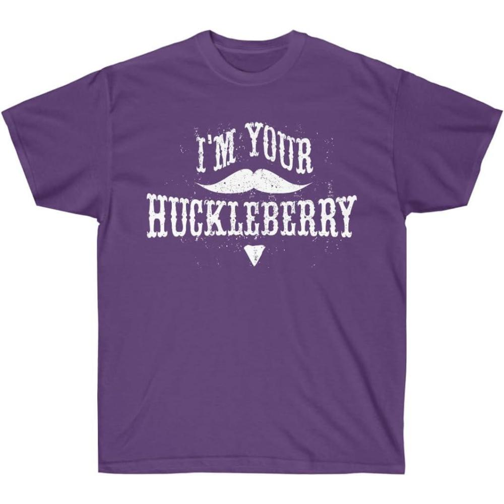 imageIm Your Huckleberry TShirtPurple