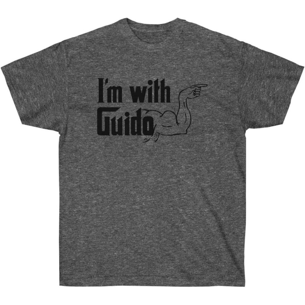 imageIm with Guido Italian TShirtDark Heather