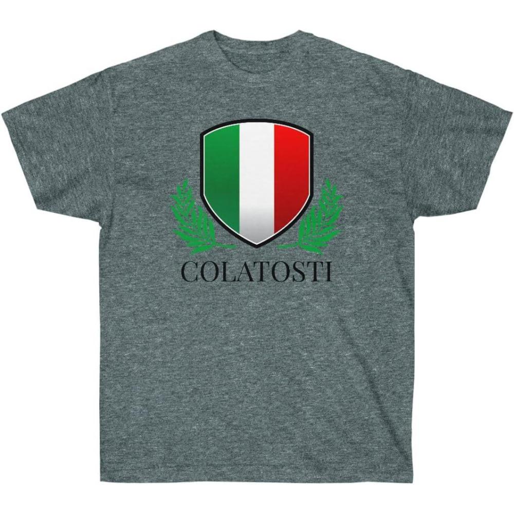 imageItalian Family Name TeeDark Heather