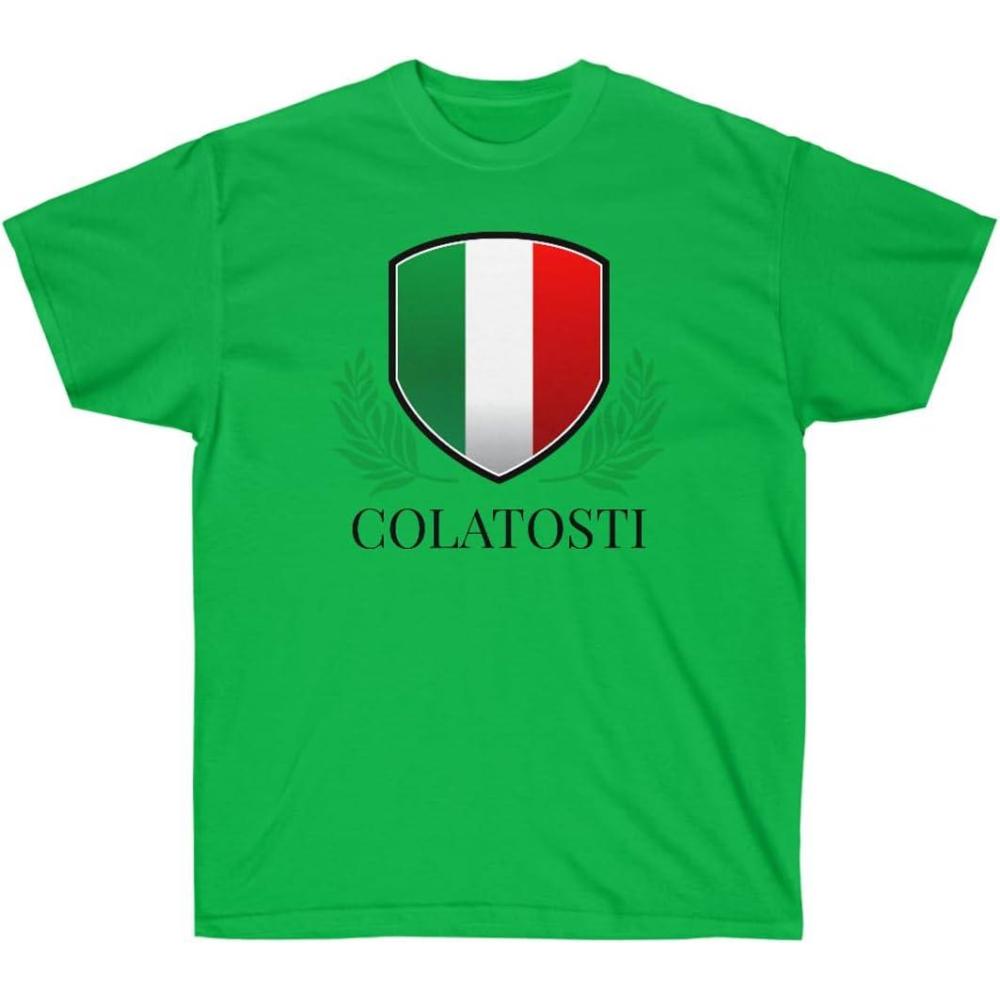 imageItalian Family Name TeeIrish Green