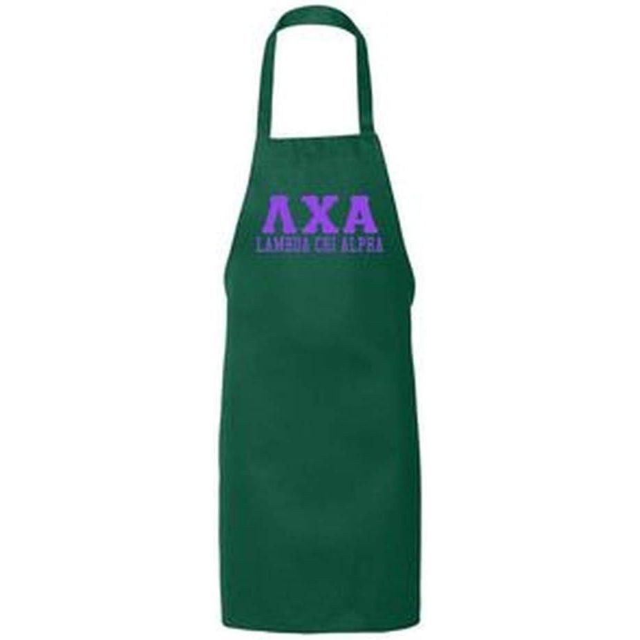 imageLambda Chi Alpha Large Apron Forest Green
