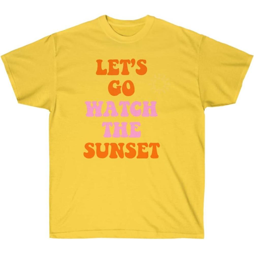 imageLets Go Watch The Sunset TeeDaisy