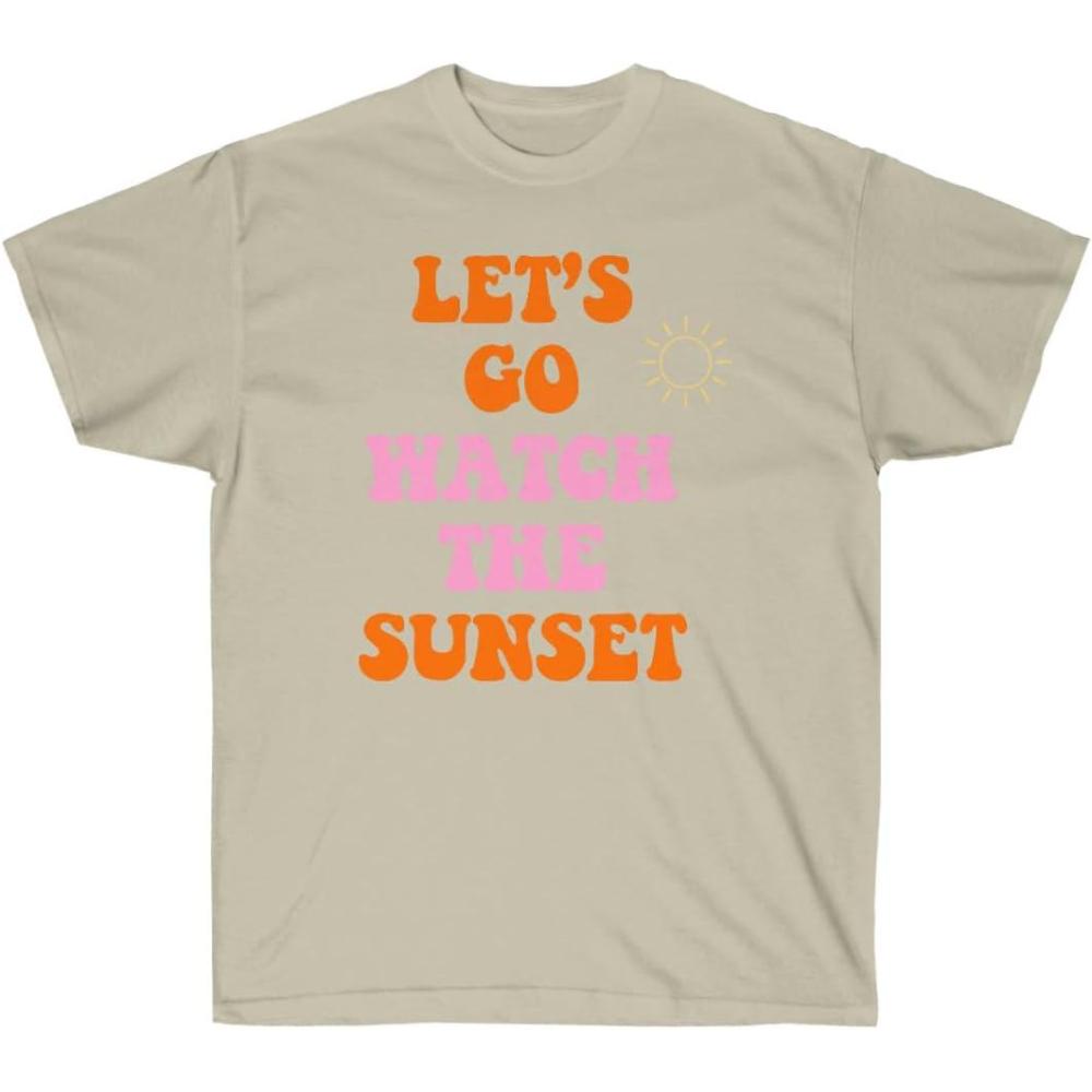 imageLets Go Watch The Sunset TeeSand