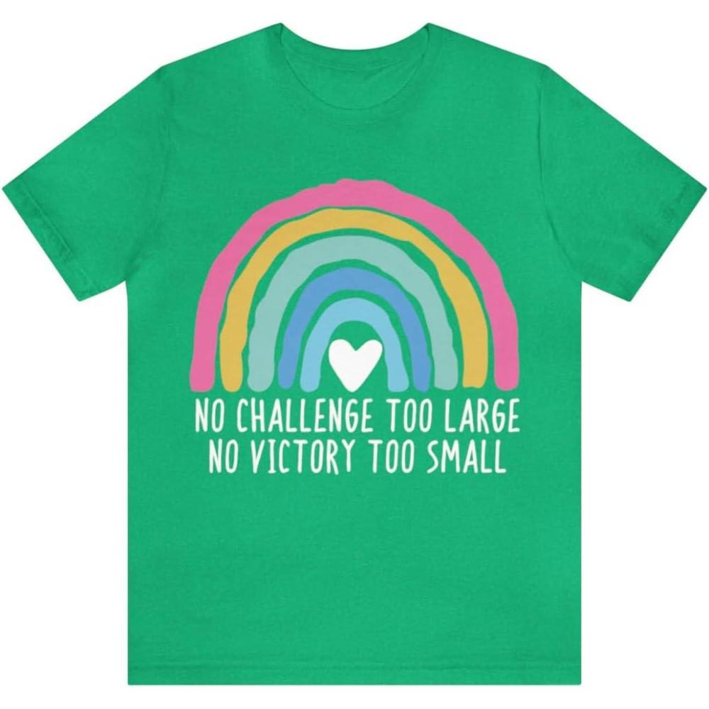 imageNo Challenge Too Large Unisex Jersey Short Sleeve TeeHeather Kelly