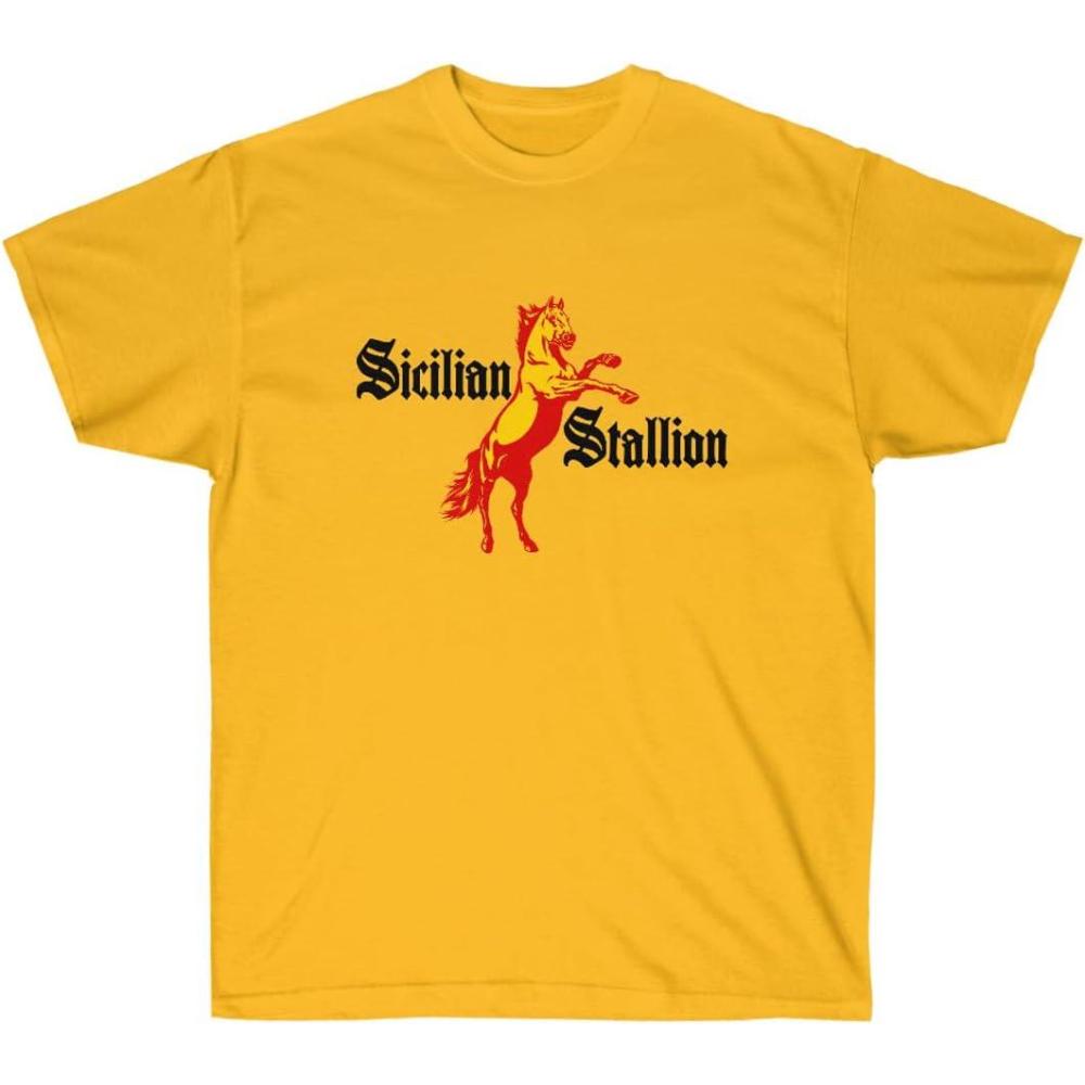 imageSicilian Stallion TShirtGold