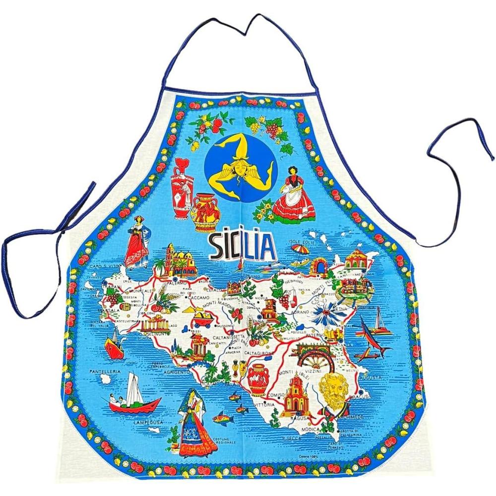 imageSicily Map Apron
