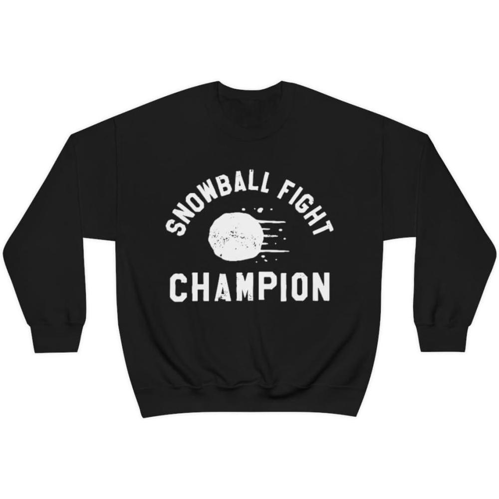 imageSnowball Fight Champion SweatshirtBlack