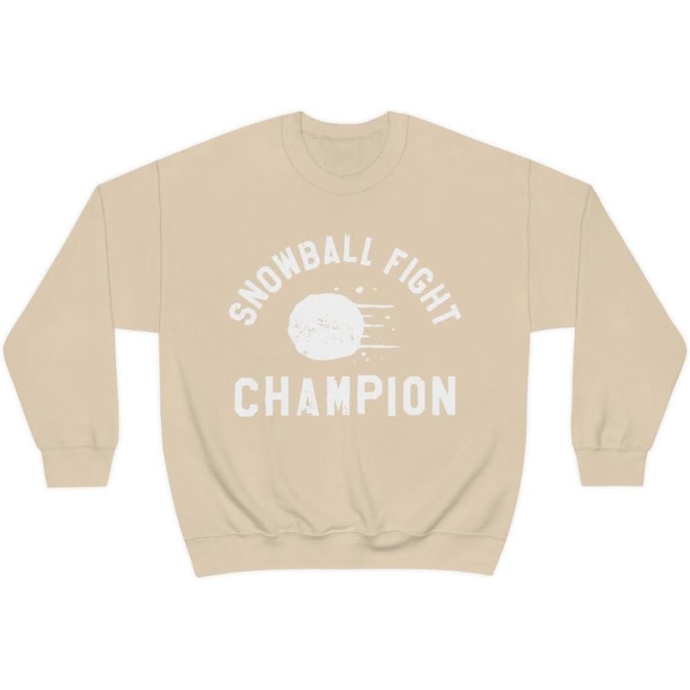 imageSnowball Fight Champion SweatshirtSand
