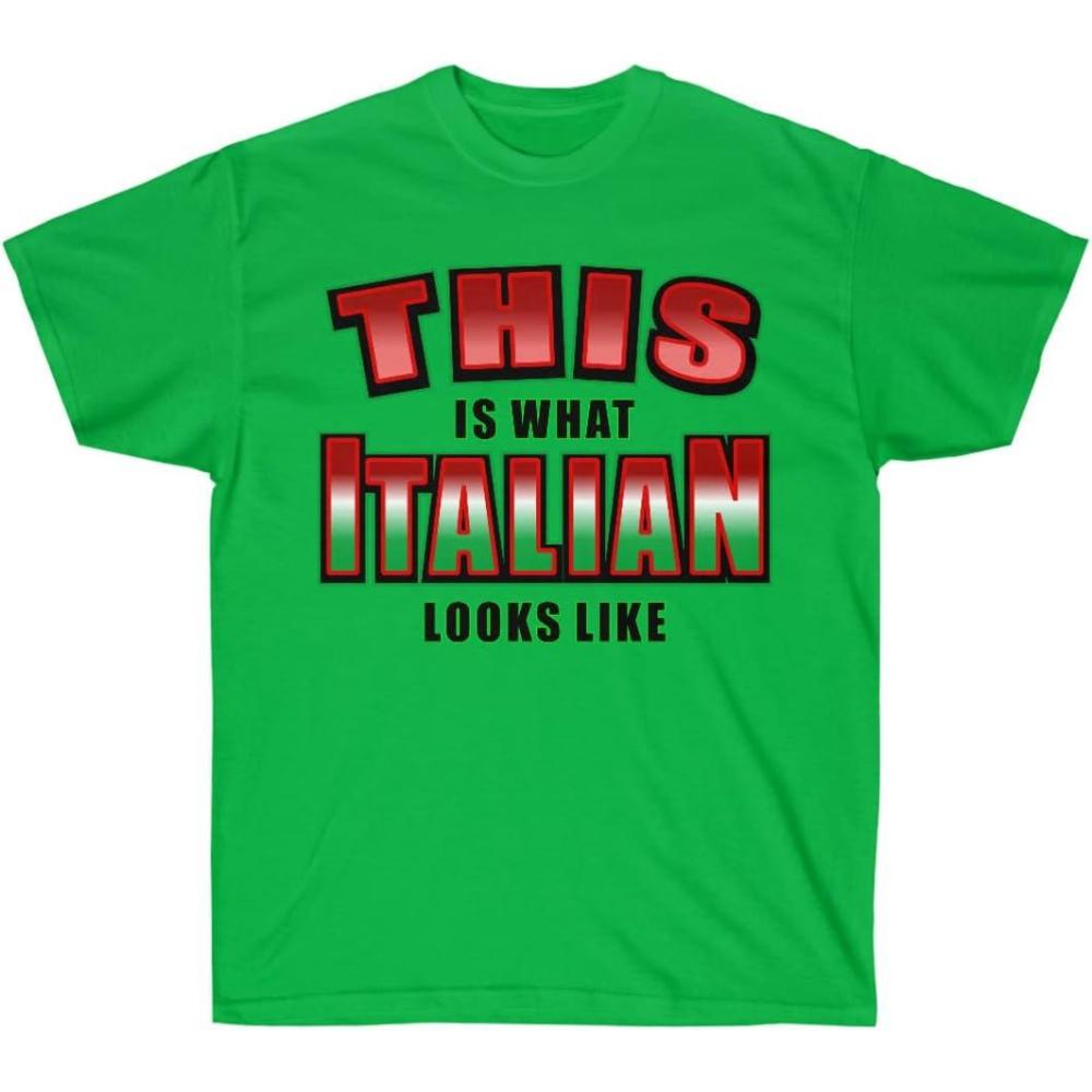 imageThis is What Italian Looks Like TShirtIrish Green
