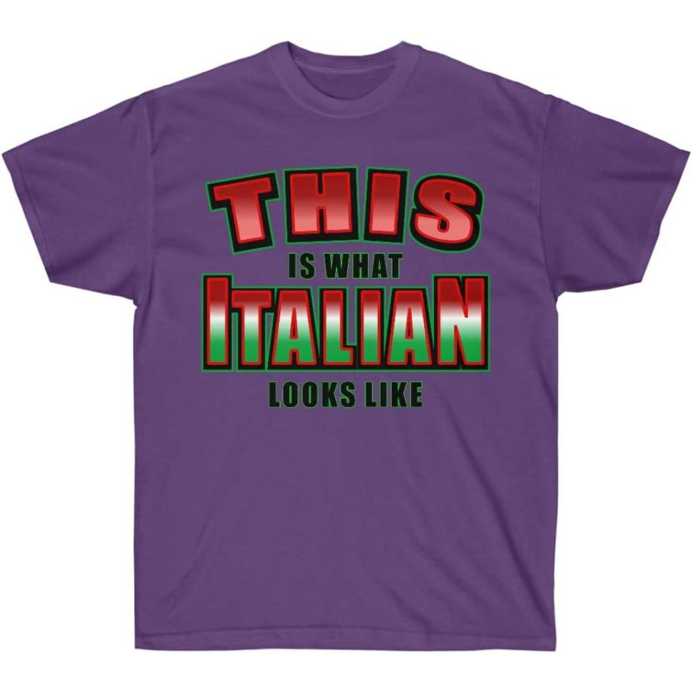 imageThis is What Italian Looks Like TShirtPurple